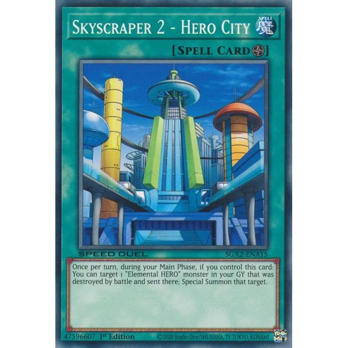 Image for Skyscraper 2 - Hero City (SGX2-ENA15) (SGX2) - YuGiOh