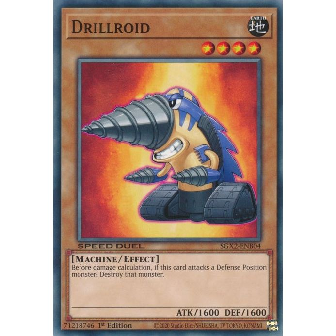Image for Drillroid (SGX2-ENB04) (SGX2) - YuGiOh