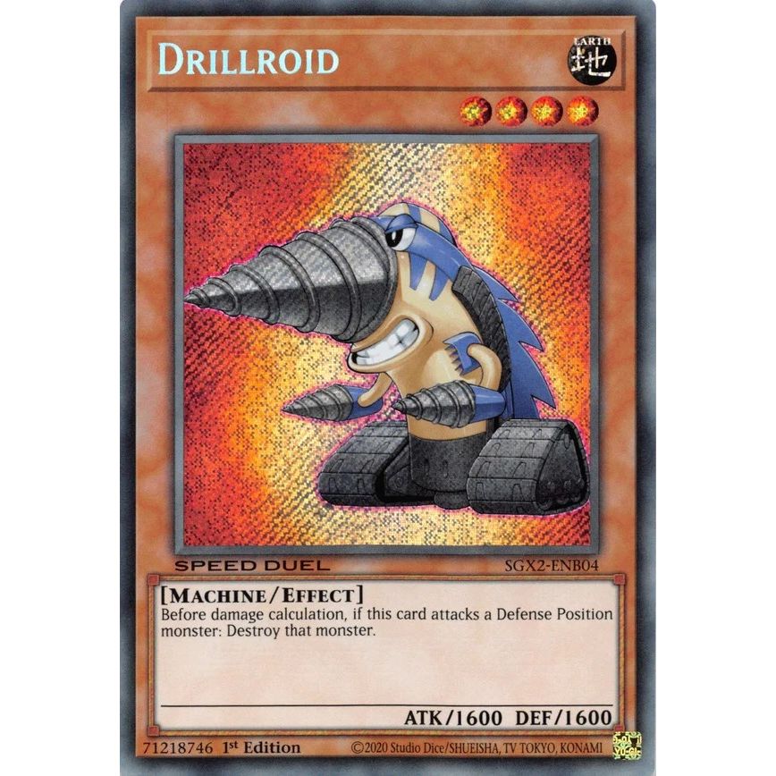 Image for Drillroid (Secret Rare) (SGX2-ENB04) (SGX2) - YuGiOh