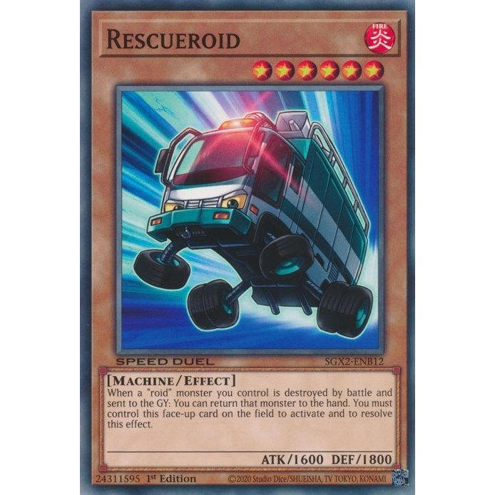 Image for Rescueroid (SGX2-ENB12) (SGX2) - YuGiOh