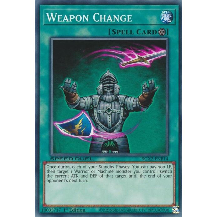 Image for Weapon Change (SGX2-ENB14) (SGX2) - YuGiOh