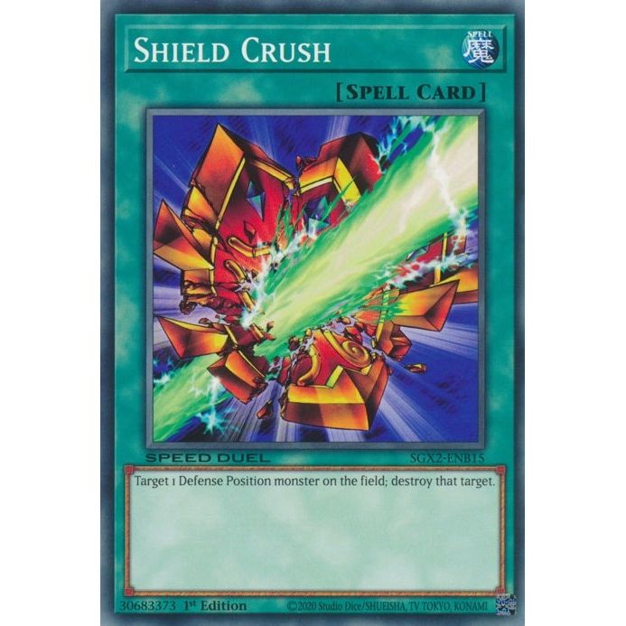 Image for Shield Crush (SGX2-ENB15) (SGX2) - YuGiOh