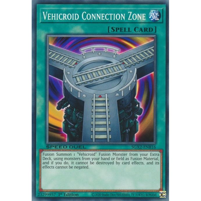 Image for Vehicroid Connection Zone (SGX2-ENB16) (SGX2) - YuGiOh