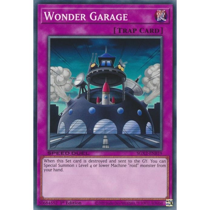 Image for Wonder Garage (SGX2-ENB19) (SGX2) - YuGiOh