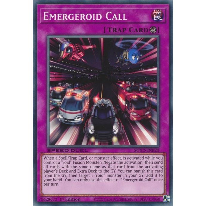 Image for Emergeroid Call (SGX2-ENB20) (SGX2) - YuGiOh
