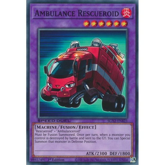 Image for Ambulance Rescueroid (SGX2-ENB23) (SGX2) - YuGiOh