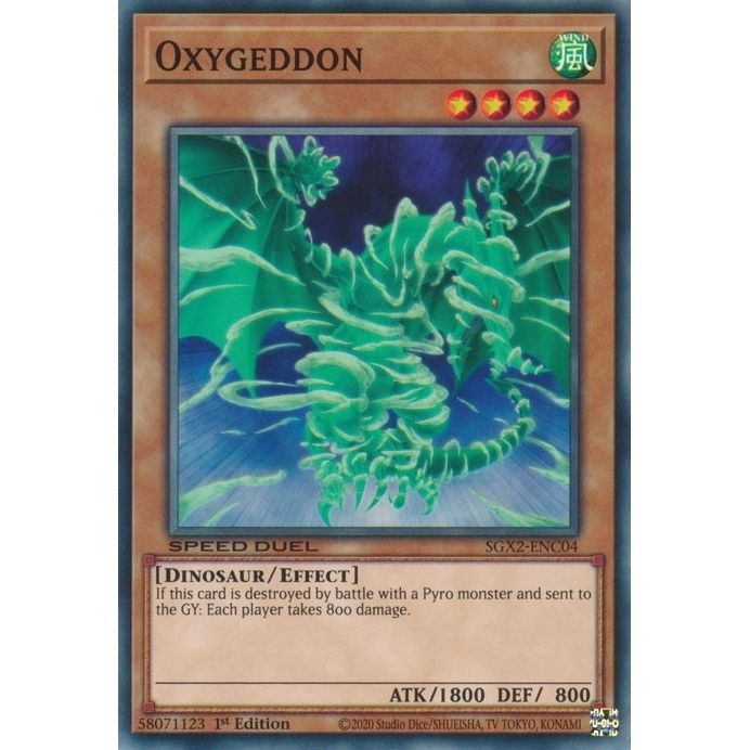 Image for Oxygeddon (SGX2-ENC04) (SGX2) - YuGiOh