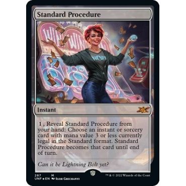 Image for Standard Procedure (Galaxy Foil) (287) (UNF) - Magic: The Gathering