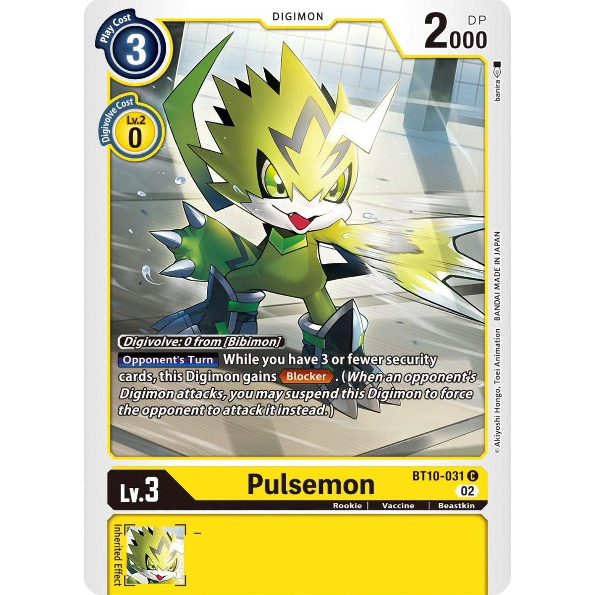 Image for Pulsemon (BT10-031 C) (BT10) - Digimon Card Game