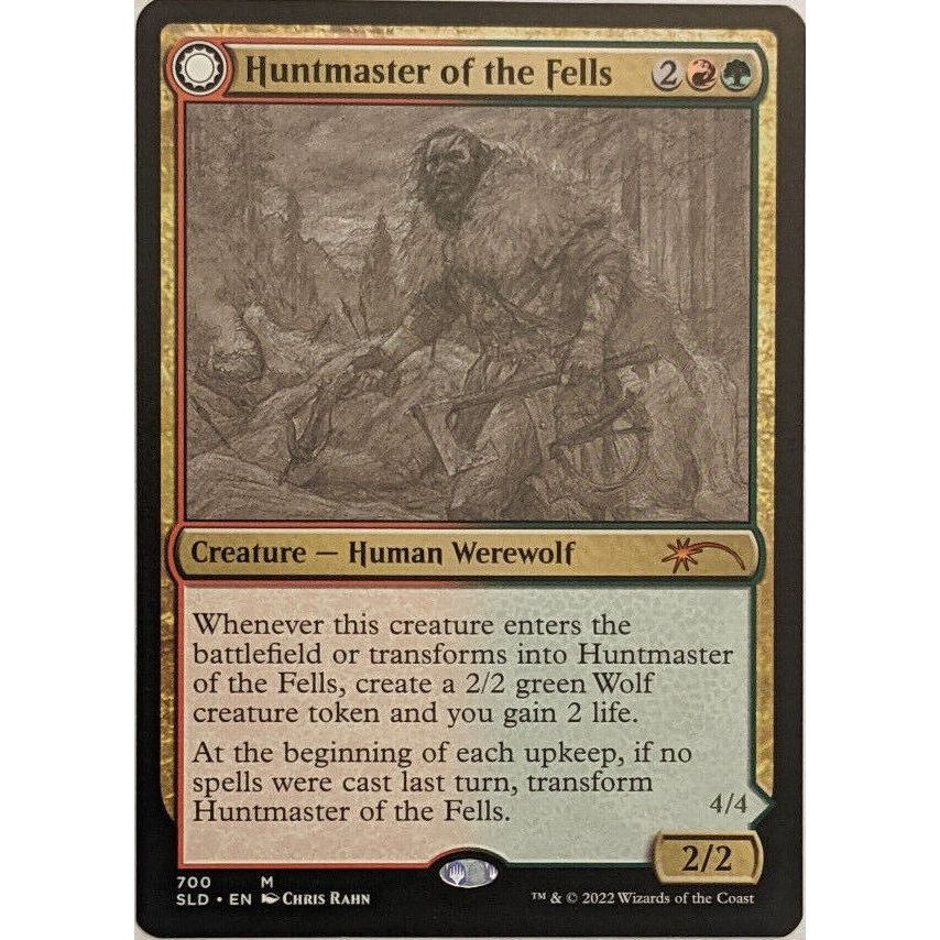 Image for Huntmaster of the Fells (Sketch Showcase) (700) (SLD) - Magic: The Gathering