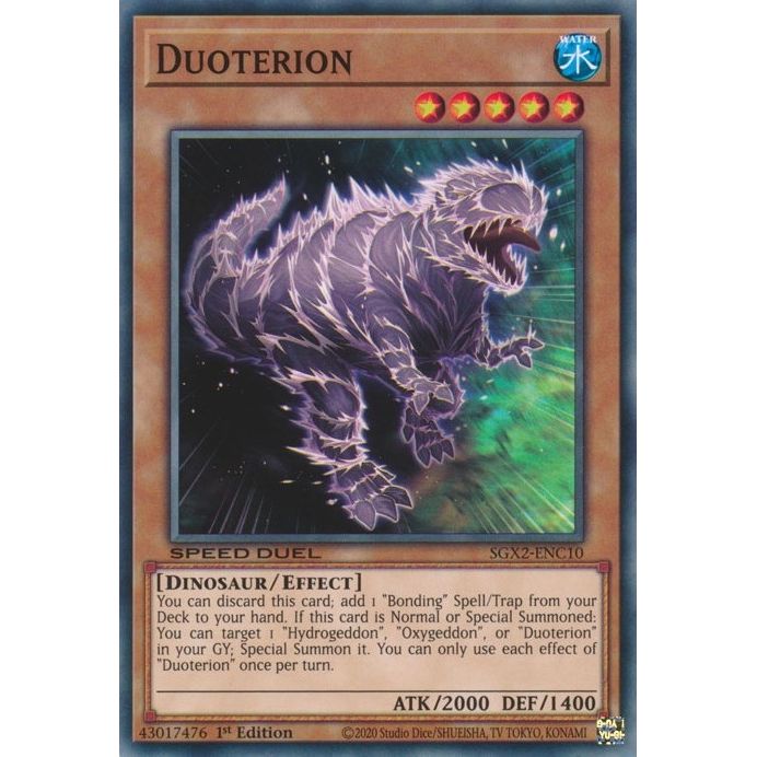 Image for Duoterion (SGX2-ENC10) (SGX2) - YuGiOh