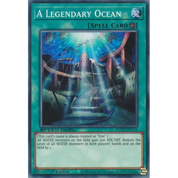 Image for A Legendary Ocean (SGX2-ENC13) (SGX2) - YuGiOh