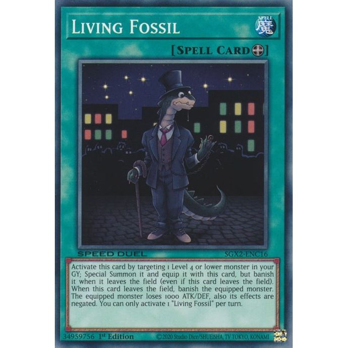 Image for Living Fossil (SGX2-ENC16) (SGX2) - YuGiOh