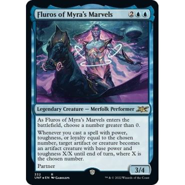 Image for Fluros of Myra's Marvels (Galaxy Foil) (332) (UNF) - Magic: The Gathering