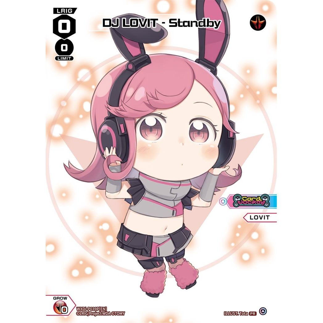 Image for DJ LOVIT - Standby (Chibi) (Parallel Foil) (WXDi-P039P[EN]) (WXDi-P) - WIXOSS