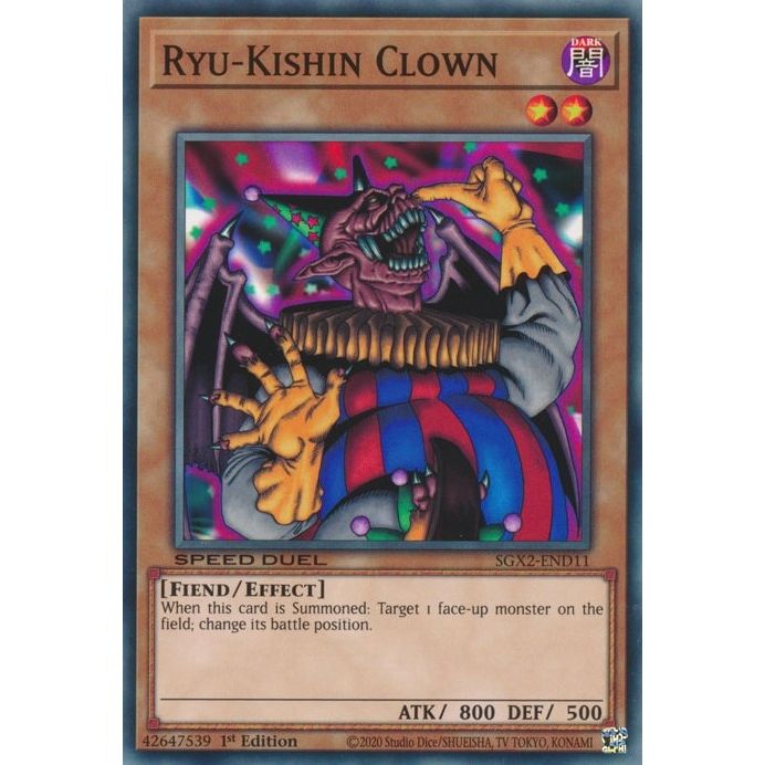 Image for Ryu-Kishin Clown (SGX2-END11) (SGX2) - YuGiOh
