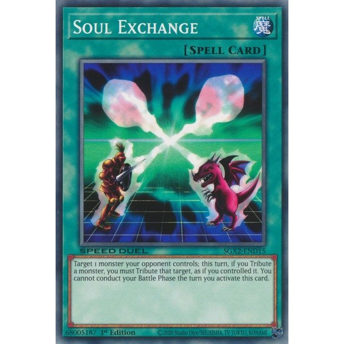 Image for Soul Exchange (SGX2-END15) (SGX2) - YuGiOh