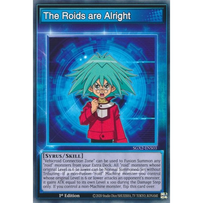 Image for The Roids are Alright (SGX2-ENS03) (SGX2) - YuGiOh