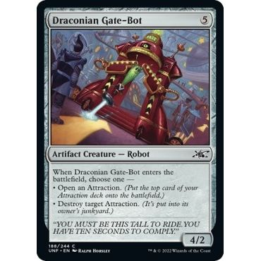 Image for Draconian Gate-Bot (188) (UNF) - Magic: The Gathering