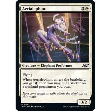 Image for Aerialephant (2) (UNF) - Magic: The Gathering
