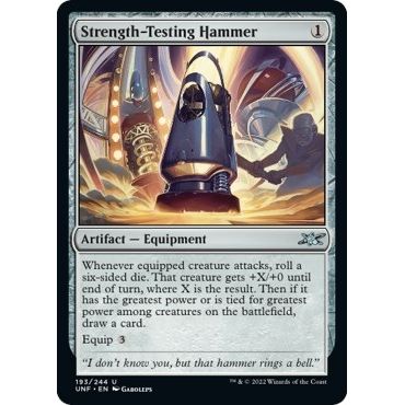 Image for Strength-Testing Hammer (193) (UNF) - Magic: The Gathering