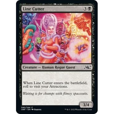 Image for Line Cutter (80) (UNF) - Magic: The Gathering