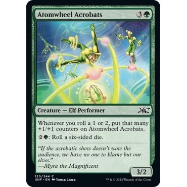 Image for Atomwheel Acrobats (130) (UNF) - Magic: The Gathering