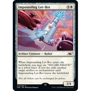 Image for Impounding Lot-Bot (14) (UNF) - Magic: The Gathering