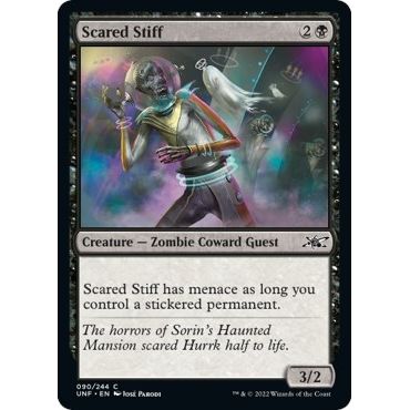 Image for Scared Stiff (90) (UNF) - Magic: The Gathering