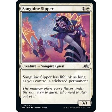 Image for Sanguine Sipper (26) (UNF) - Magic: The Gathering