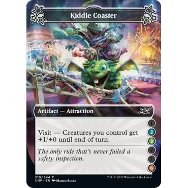 Image for Kiddie Coaster (2-3-6) (219) (UNF) - Magic: The Gathering