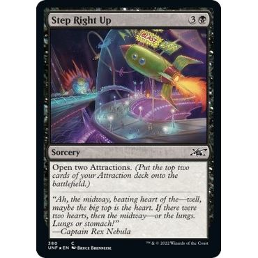 Image for Step Right Up (Galaxy Foil) (380) (UNF) - Magic: The Gathering