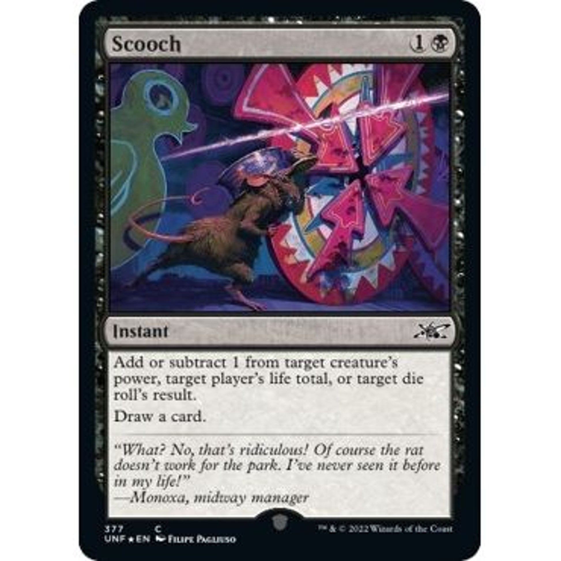 Image for Scooch (Galaxy Foil) (377) (UNF) - Magic: The Gathering
