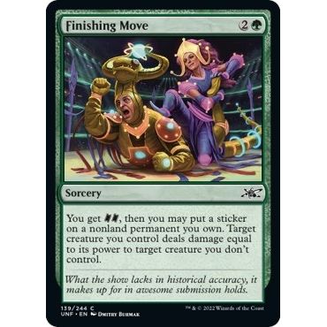 Image for Finishing Move (139) (UNF) - Magic: The Gathering
