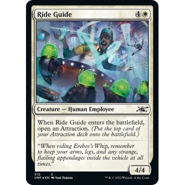 Image for Ride Guide (Galaxy Foil) (310) (UNF) - Magic: The Gathering