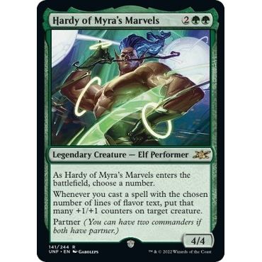 Image for Hardy of Myra's Marvels (141) (UNF) - Magic: The Gathering