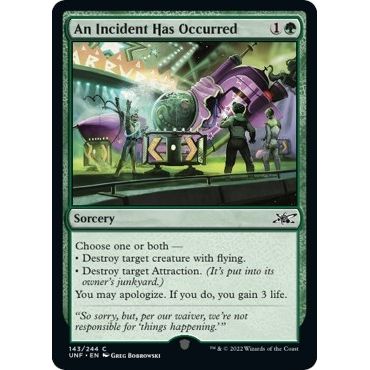 Image for An Incident Has Occurred (143) (UNF) - Magic: The Gathering