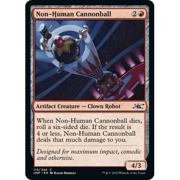 Image for Non-Human Cannonball (115) (UNF) - Magic: The Gathering