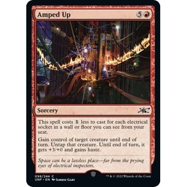 Image for Amped Up (98) (UNF) - Magic: The Gathering