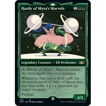 Image for Hardy of Myra's Marvels (Showcase) (252) (UNF) - Magic: The Gathering