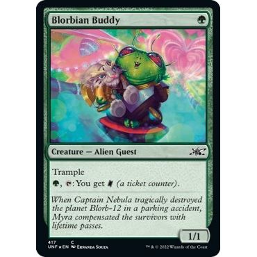 Image for Blorbian Buddy (Galaxy Foil) (417) (UNF) - Magic: The Gathering