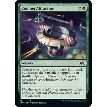 Image for Coming Attraction (Galaxy Foil) (421) (UNF) - Magic: The Gathering