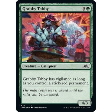 Image for Grabby Tabby (Galaxy Foil) (426) (UNF) - Magic: The Gathering