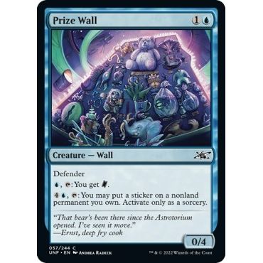 Image for Prize Wall (57) (UNF) - Magic: The Gathering