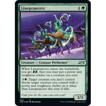 Image for Lineprancers (Galaxy Foil) (432) (UNF) - Magic: The Gathering