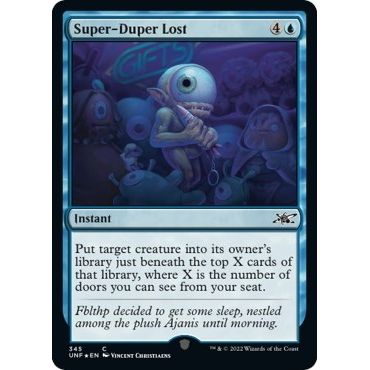 Image for Super-Duper Lost (Galaxy Foil) (345) (UNF) - Magic: The Gathering
