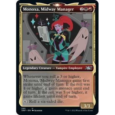 Image for Monoxa, Midway Manager (Showcase) (265) (UNF) - Magic: The Gathering