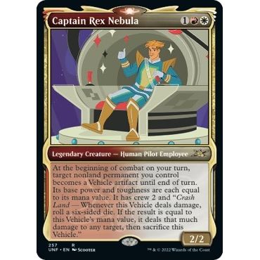 Image for Captain Rex Nebula (Showcase) (257) (UNF) - Magic: The Gathering
