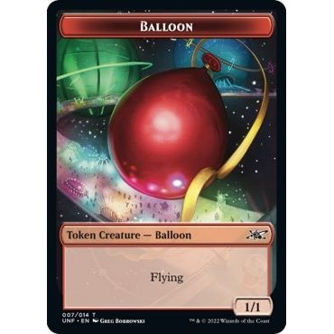Image for Balloon Token (7) (UNF) - Magic: The Gathering