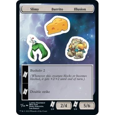 Image for Slimy Burrito Illusion (9) (UNF) - Magic: The Gathering